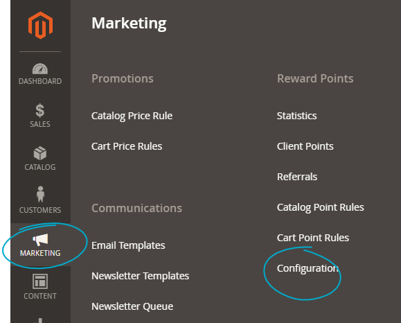 configure the module
